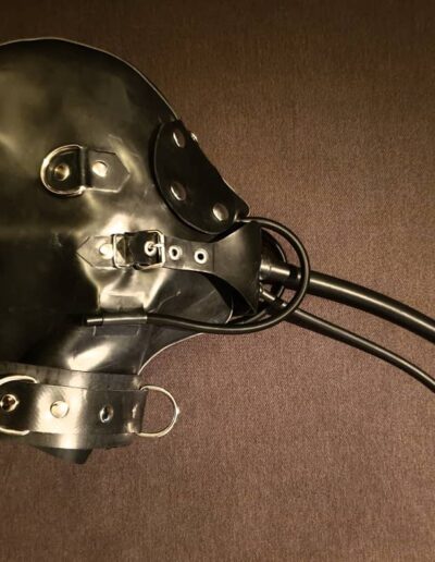 Mistress Sinister Latexkombimaske